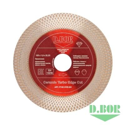 D.BOR Алмазный диск Ceramic Turbo Edge Cut (125) 