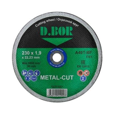 D.BOR абразивный отрезной диск METAL-CUT 230x19