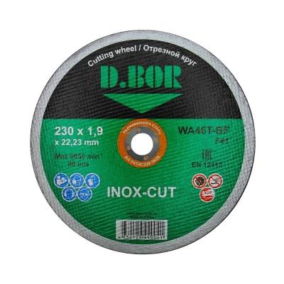 D.BOR абразивный отрезной диск INOX-CUT 230x19